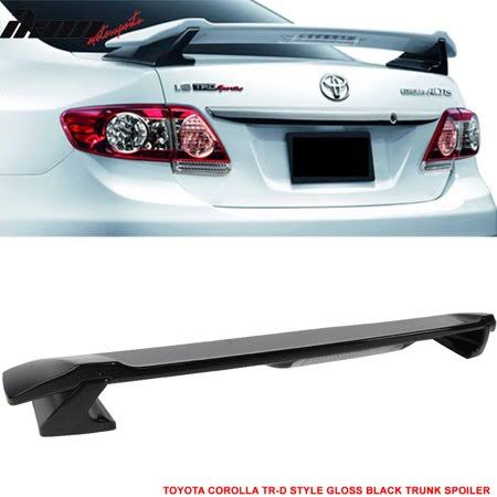 Gloss Black ABS Rear Trunk Spoiler Wing Z391665