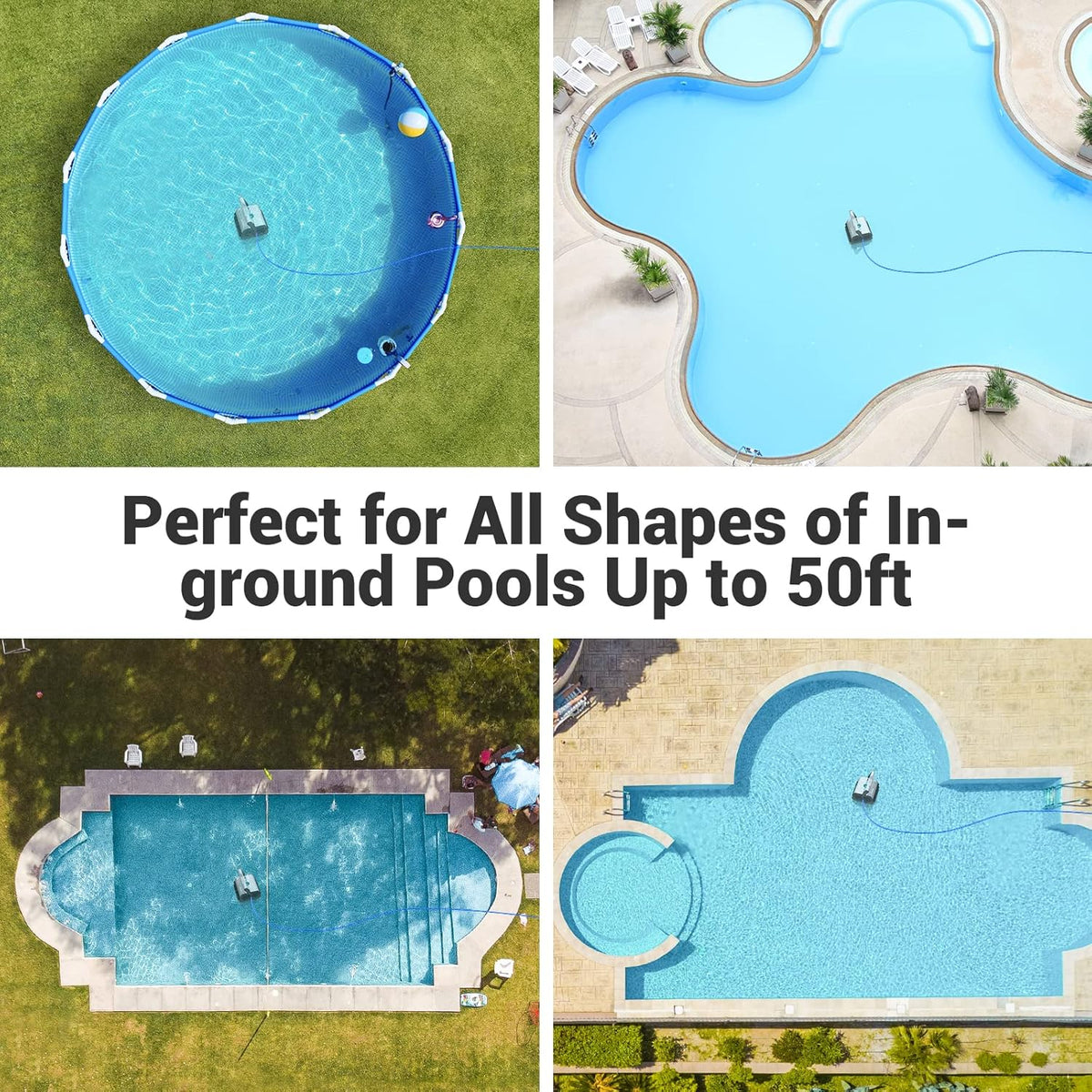 Automatic Robotic Pool Cleaner with Wall Climbing R2209