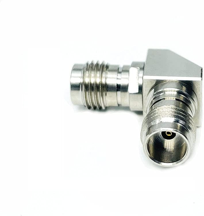 1.85 mm Female to 1.85 mm Female Right Angle Microwave Adapter X645