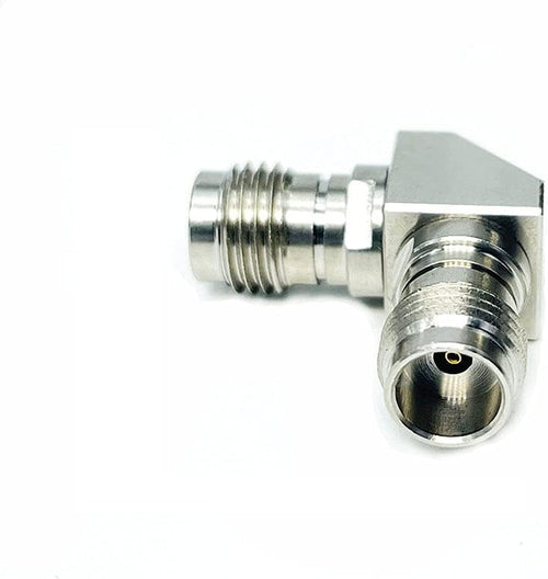 1.85 mm Female to 1.85 mm Female Right Angle Microwave Adapter X645