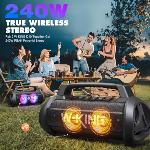 120W Portable Bluetooth Speaker IPX6 Waterproof D79775