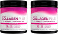Collagen Powder with Vitamin C and Hyaluronic Acid, Unflavored, 6.9 oz, 2 Pack N57541