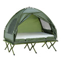 2 Person Foldable Camping Cot with Tent L800