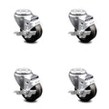 4 Swivel Bolt Caster with Top Lock Brake C528948