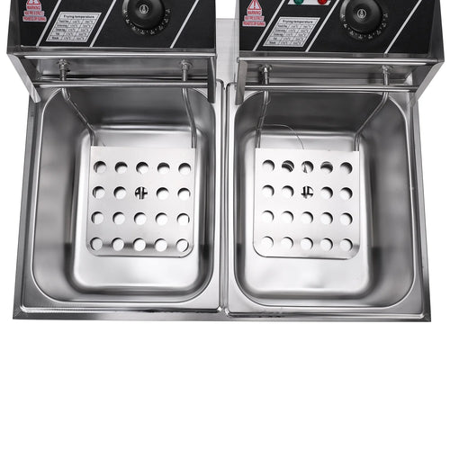 12.7QT 5000W Electric Deep Fryer with Basket S44468