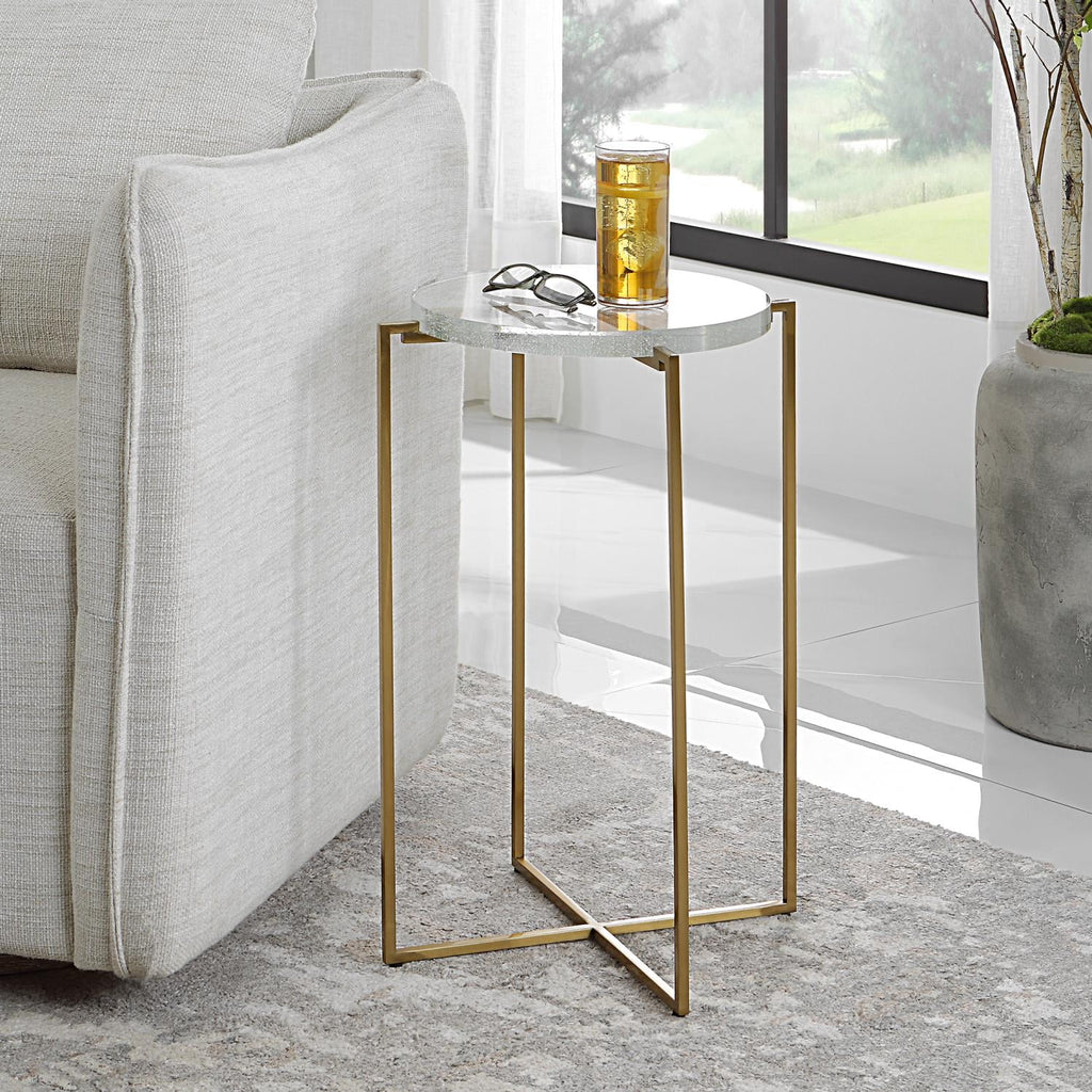 Accent Table 24.25 Inches Tall and 15.63 Inches Wide J36445
