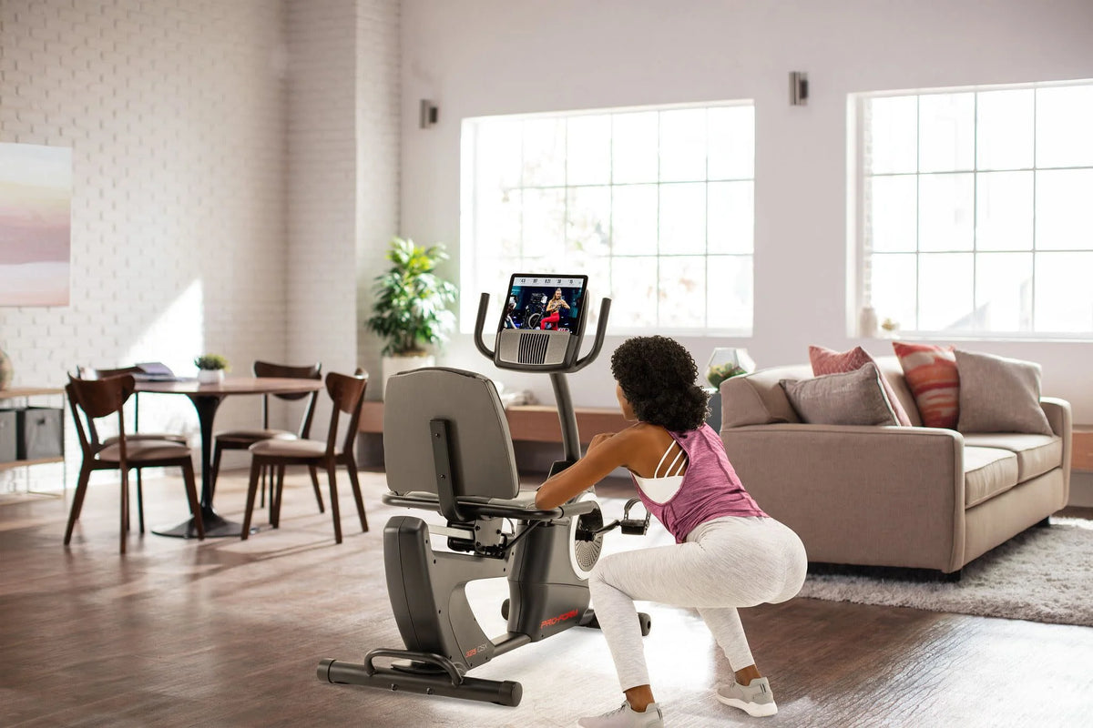 Recumbent Exercise Bike with Display G76277