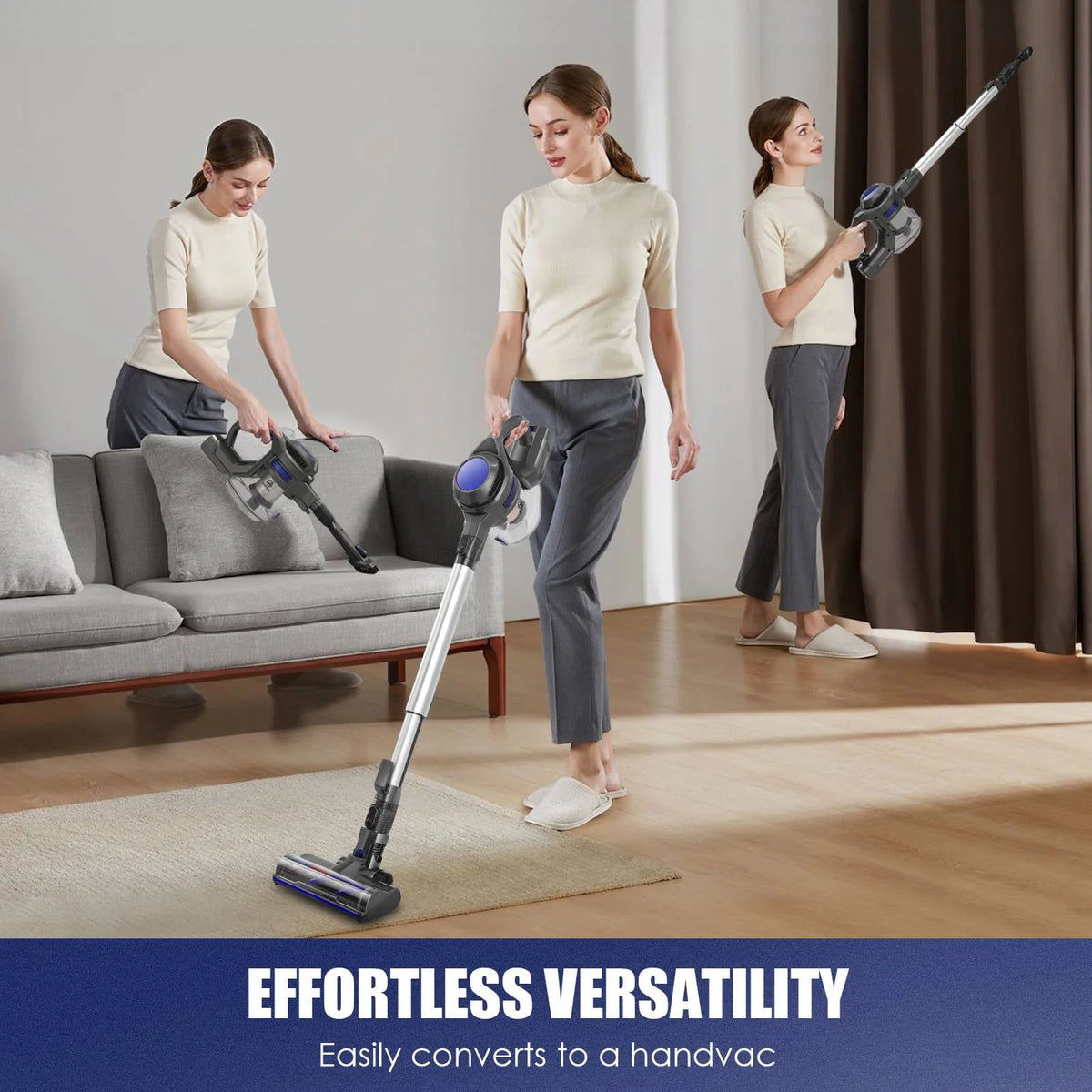 Cordless 4-in-1 Lightweight Stick Vacuum Cleaner X32566