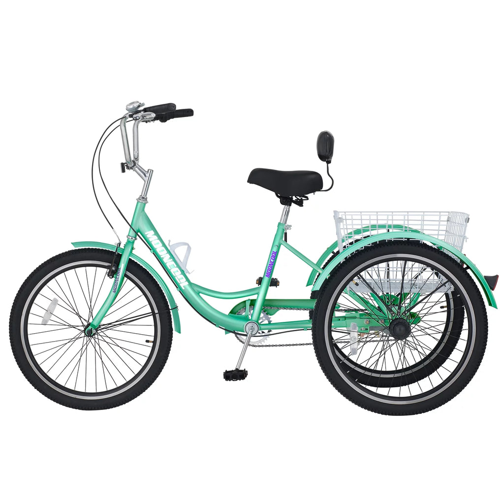 24 Single Speed Tricycle with Basket W712524