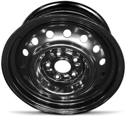 16 inch 5 Lug Black Steel Wheel M78057