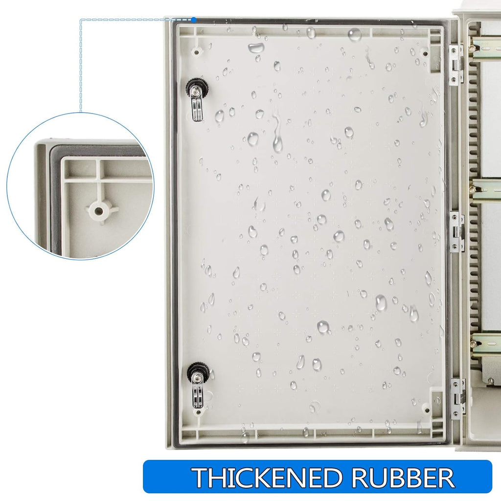 24 x 16 x 9'' NEMA 4X Fiberglass Electrical Enclosure O5799