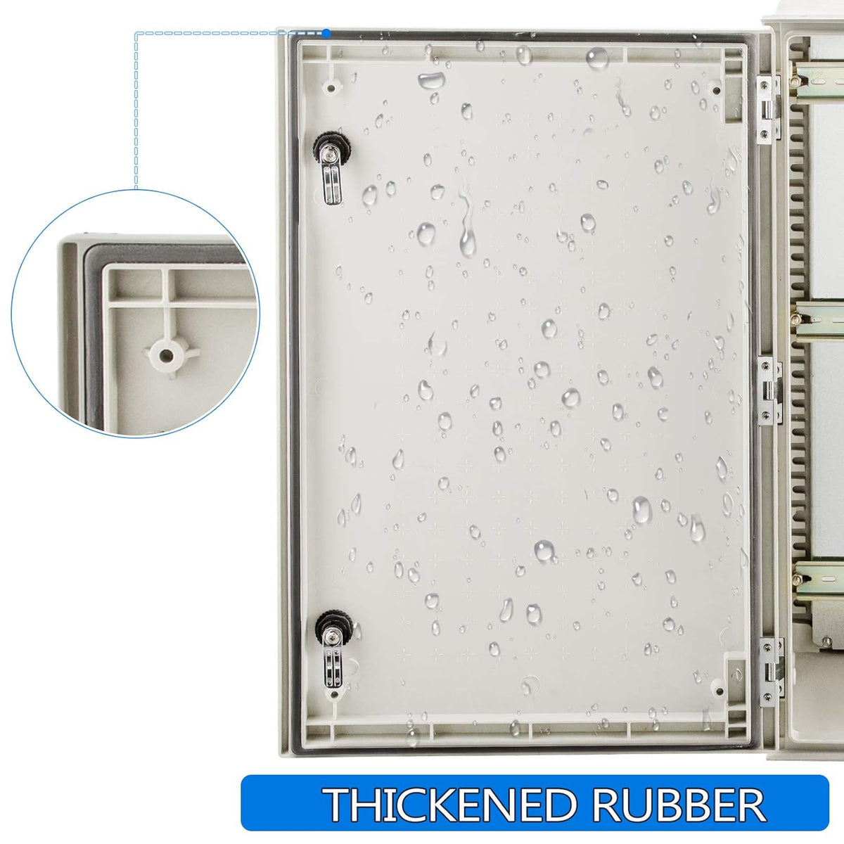 24 x 16 x 9'' NEMA 4X Fiberglass Electrical Enclosure O5799