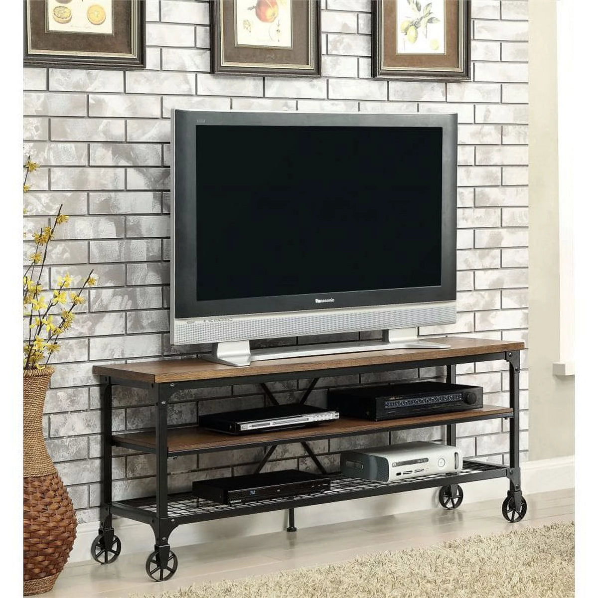 54-Inch Wood TV Stand K5691