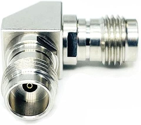 1.85 mm Female to 1.85 mm Female Right Angle Microwave Adapter X645