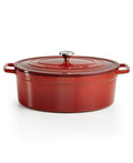 Enameled Cast Iron Oval 8-Qt. Dutch Oven V9524
