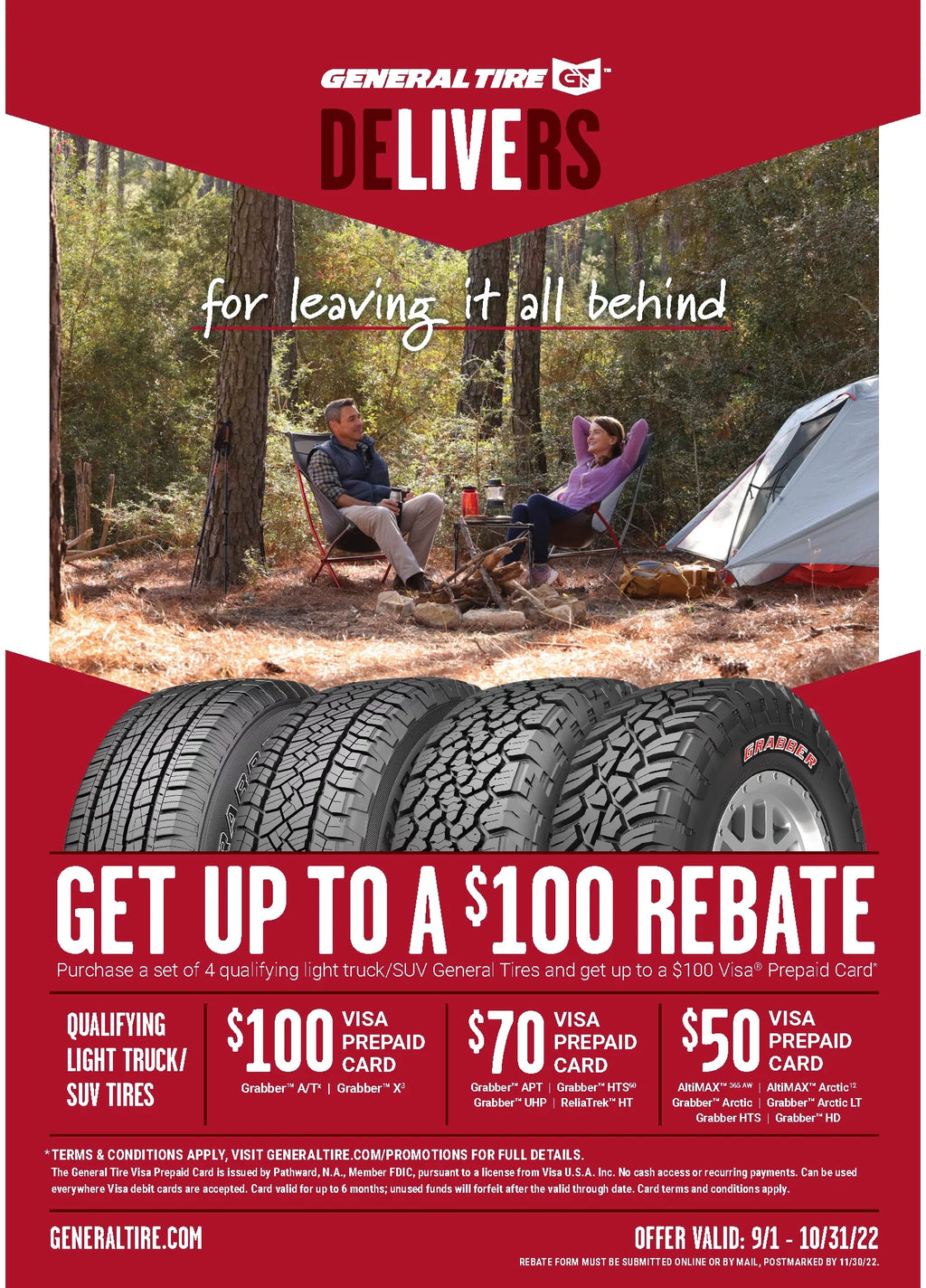 All-Season Tire LT275/70R18 125/122S RWL R99827