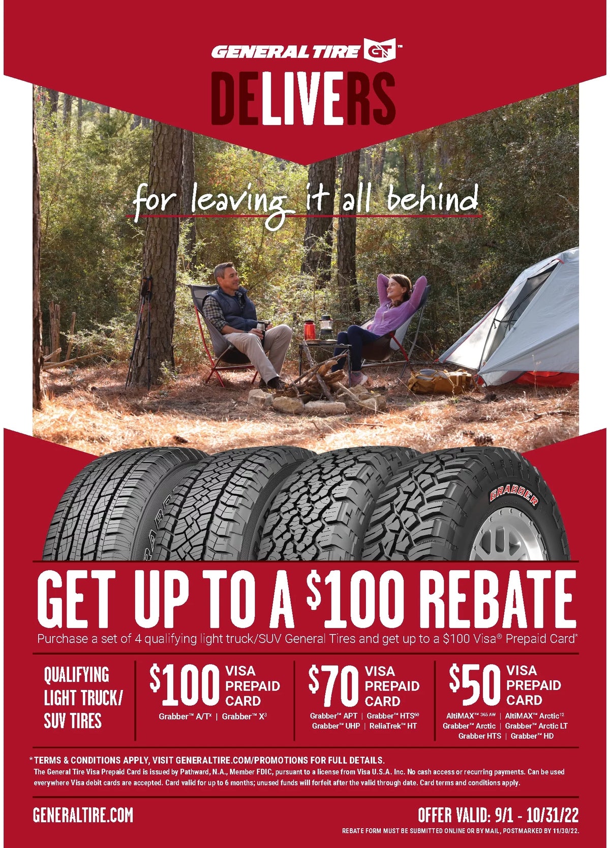 All-Season Tire LT275/70R18 125/122S RWL R99827