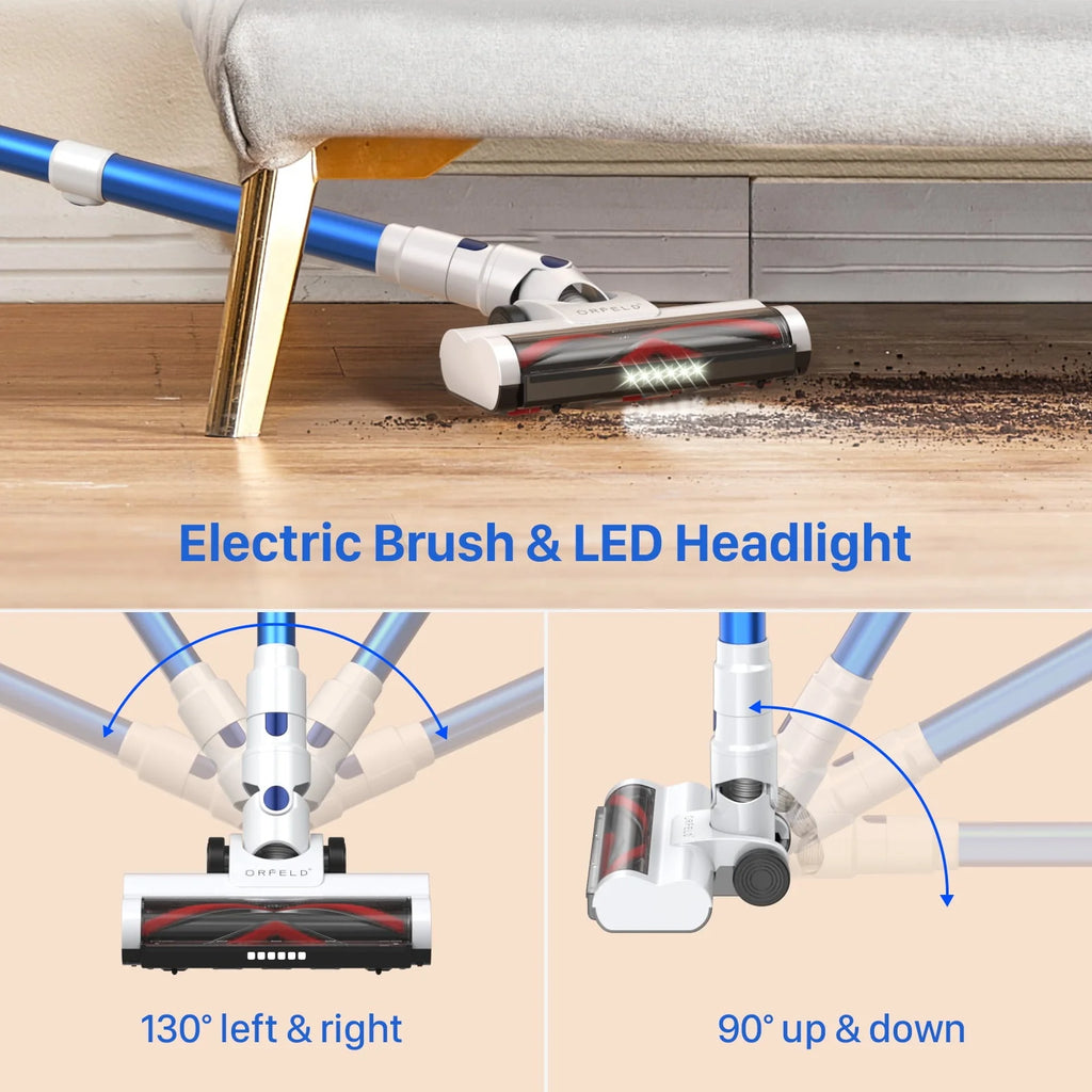 Cordless Vacuum Cleaner with 2200mAh Battery P4635