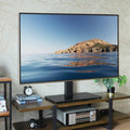 Black Swivel Table Top TV Stand up to 85 inch W76172