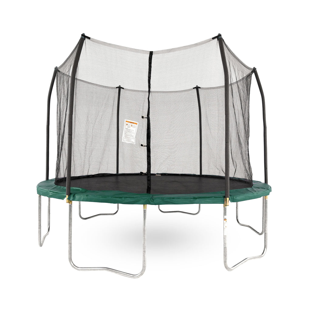 12' Blue Trampoline with Safety Enclosure L585