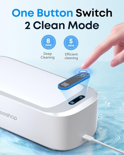 19oz 48Khz Ultrasonic Jewelry Cleaner L741