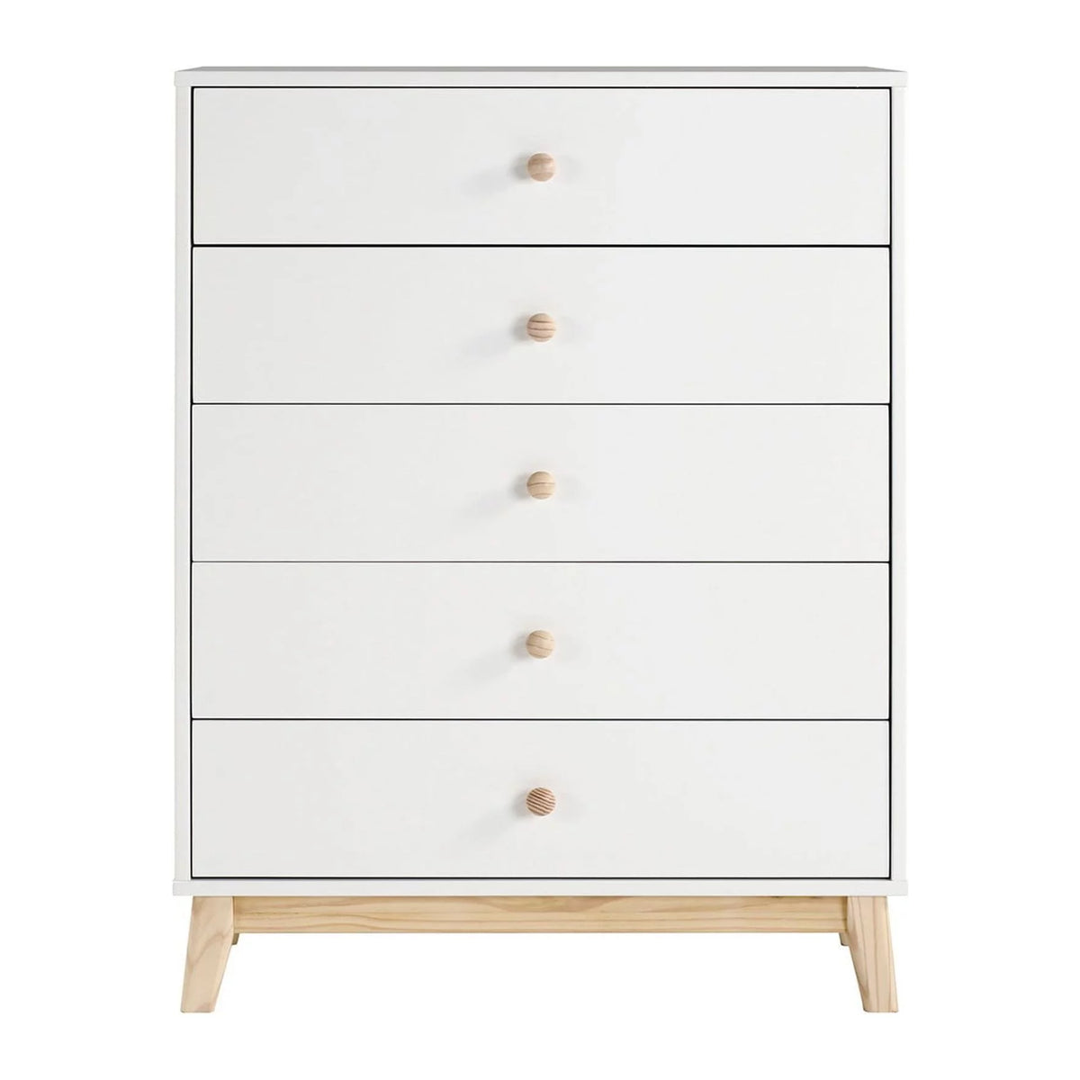 White 5-Drawer Chest L589488