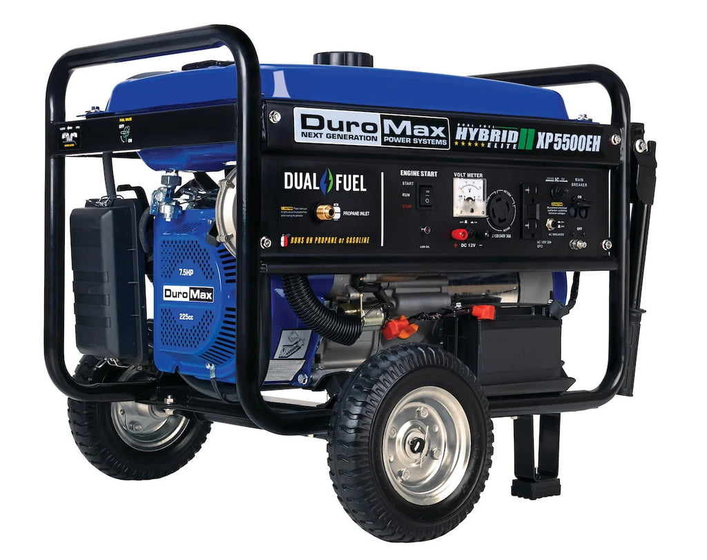 5500-Watt Dual Fuel Portable Generator Y5645