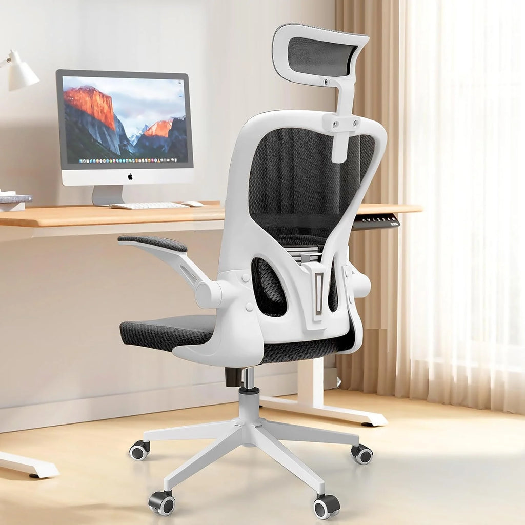 Ergonomic Office Chair with Headrest and Lumbar Support E5785