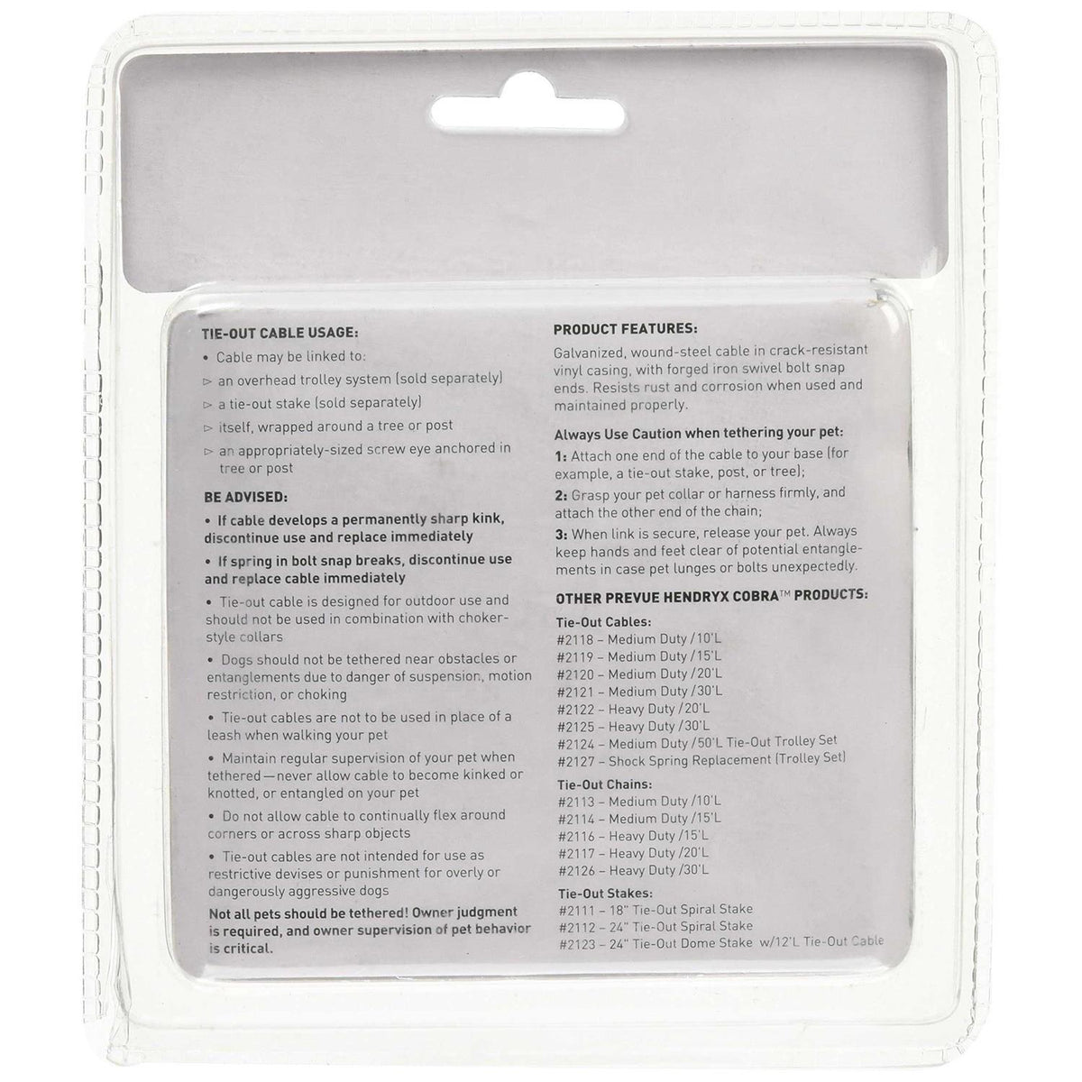 Heavy Duty Tie-Out Chain F664836