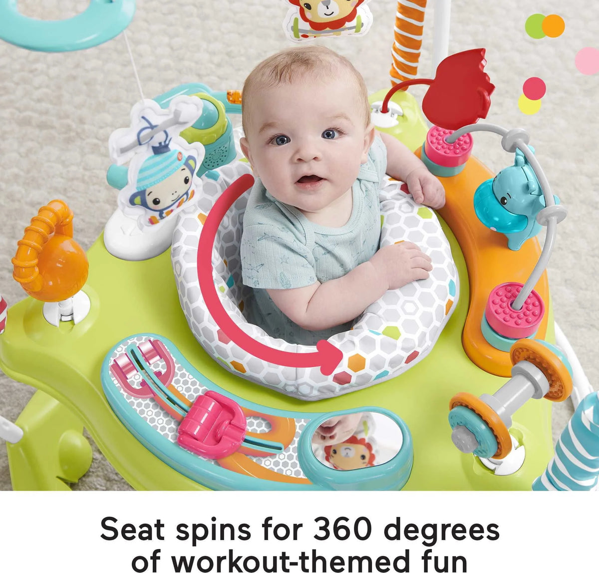 Baby Bouncer Activity Center with Lights & Music G310