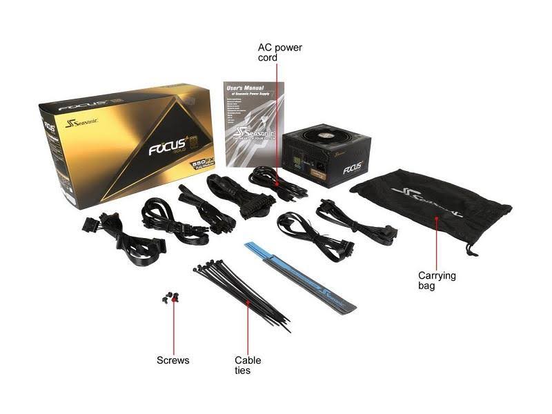 550W 80 PLUS Gold Power Supply W672