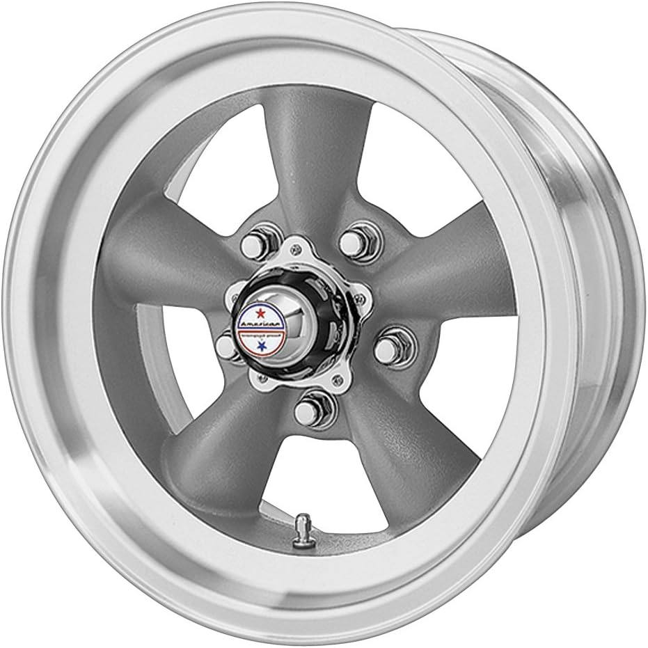 Gray Wheel With Machined Lip 15x6 M11964