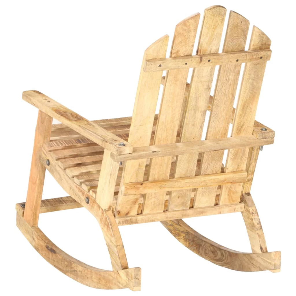 Garden Rocking Chair Solid Mango Wood M88099