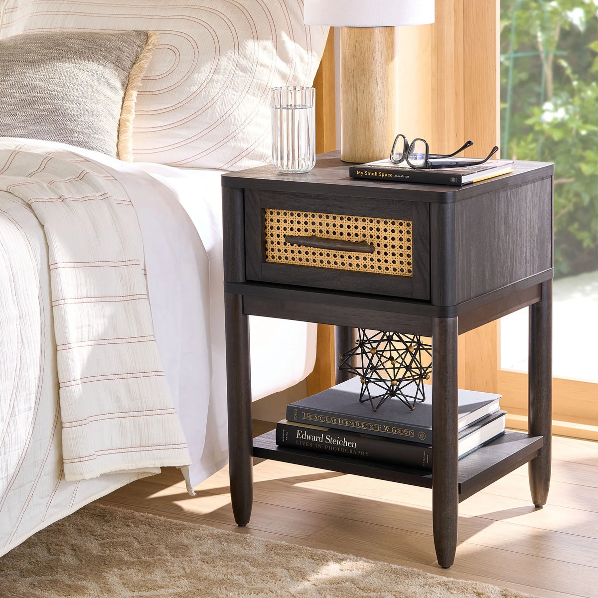 Light Honey Finish Nightstand P970
