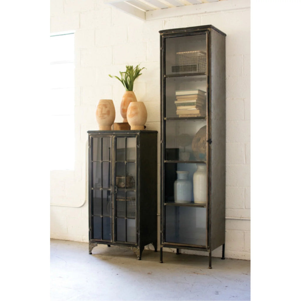Glass Two Door Apothecary Cabinet E531935