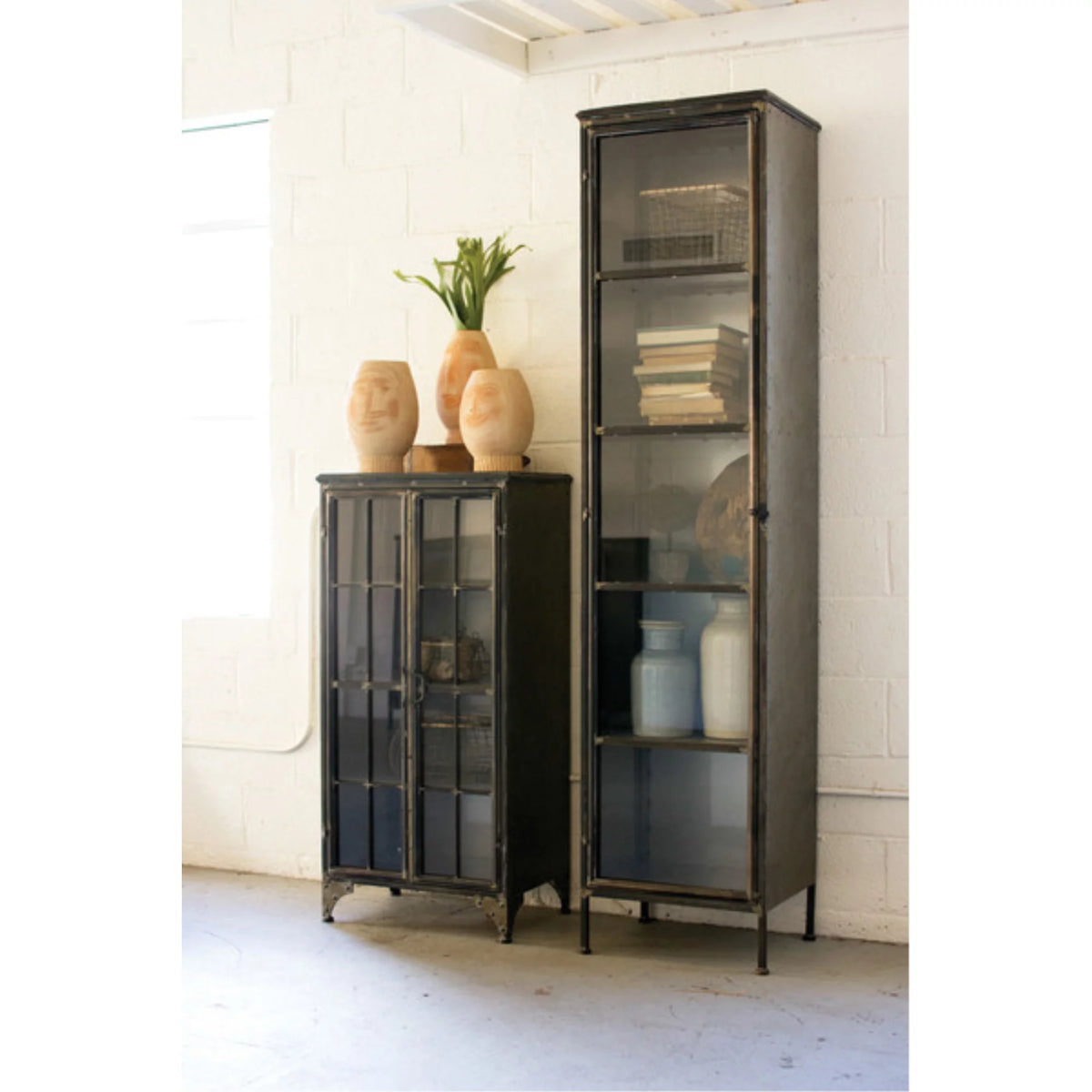 Glass Two Door Apothecary Cabinet E531935