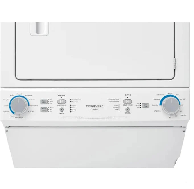White Electric Washer and Dryer Laundry Centre K730271