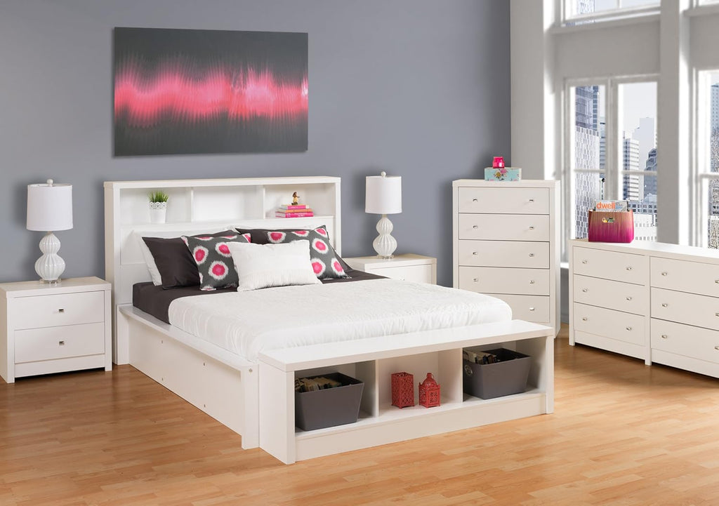 White 5-Drawer Chest L48107