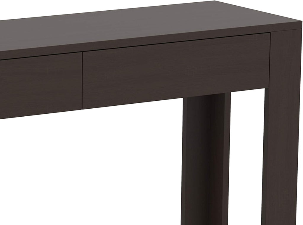 Brown 2 Drawer Console Table V707