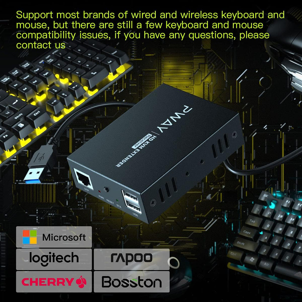 HDMI KVM USB Extender 150m over Cat5e/6/7 1080P S874791