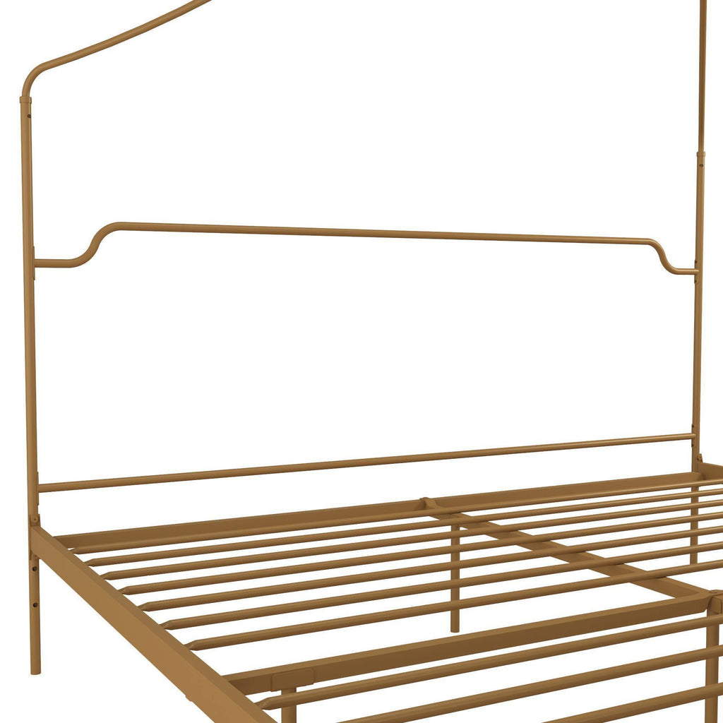 King Size Metal Canopy Bed Y7263