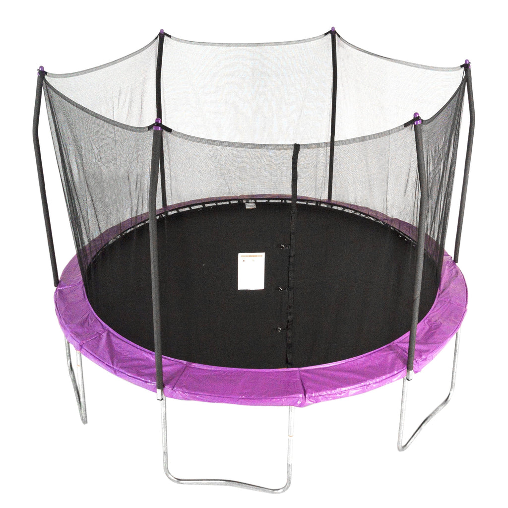12' Blue Trampoline with Safety Enclosure L585