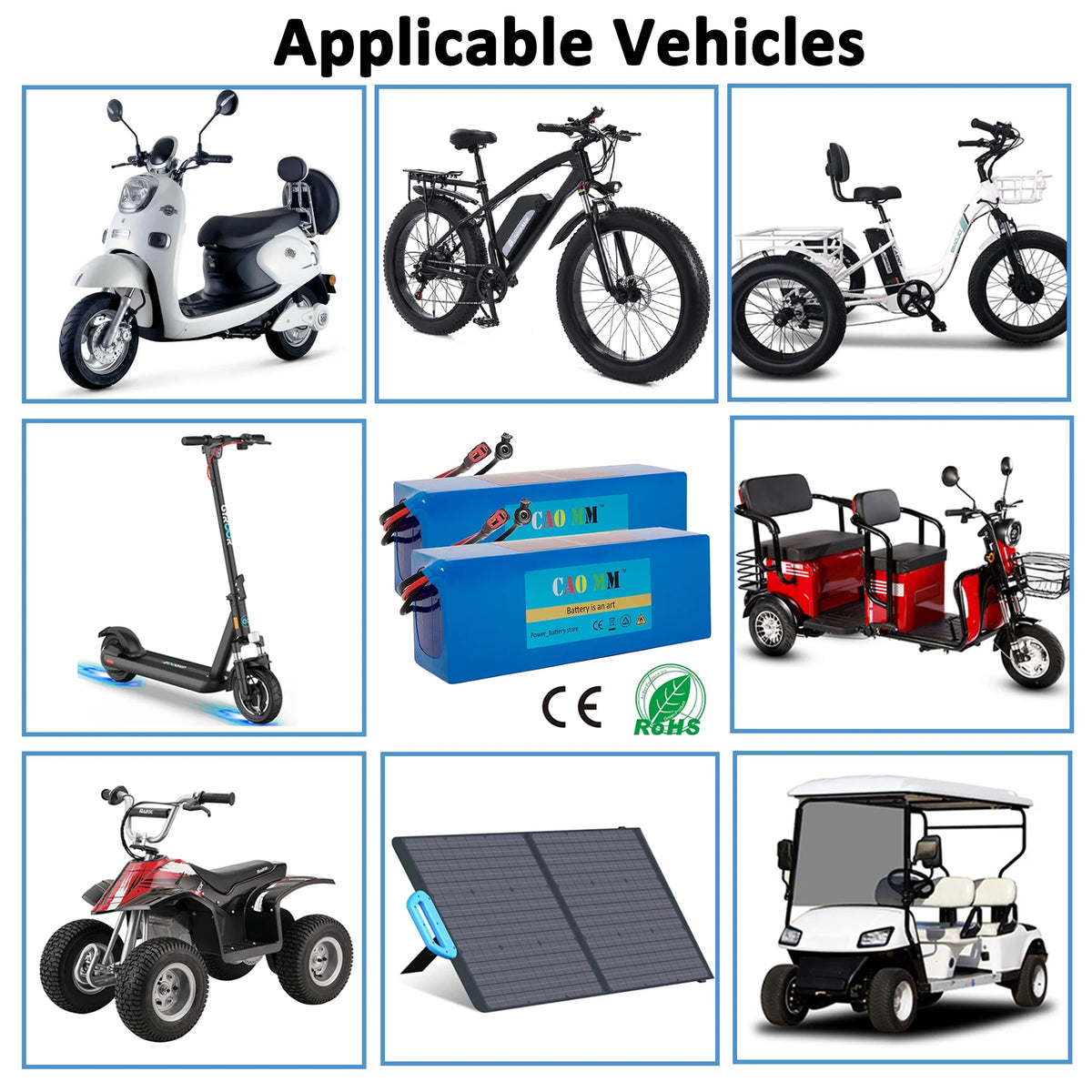 48V 10Ah Lithium Ebike Battery C7714