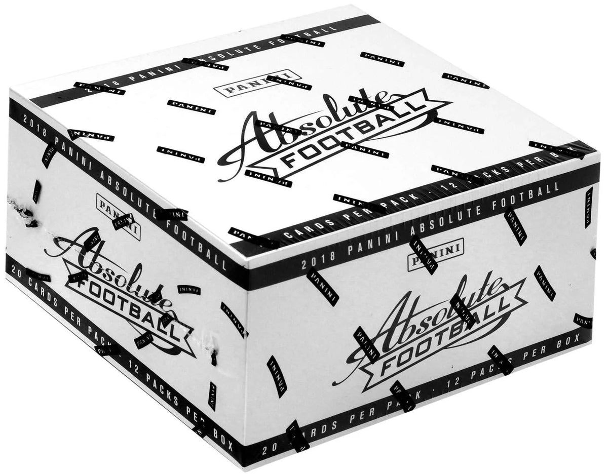 2018 Absolute Football Trading Card Jumbo Box (12 Packs) E2612
