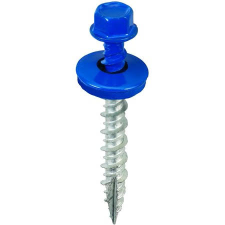 Metal to Wood Building Screws 1-1/2 inch Blue E1626