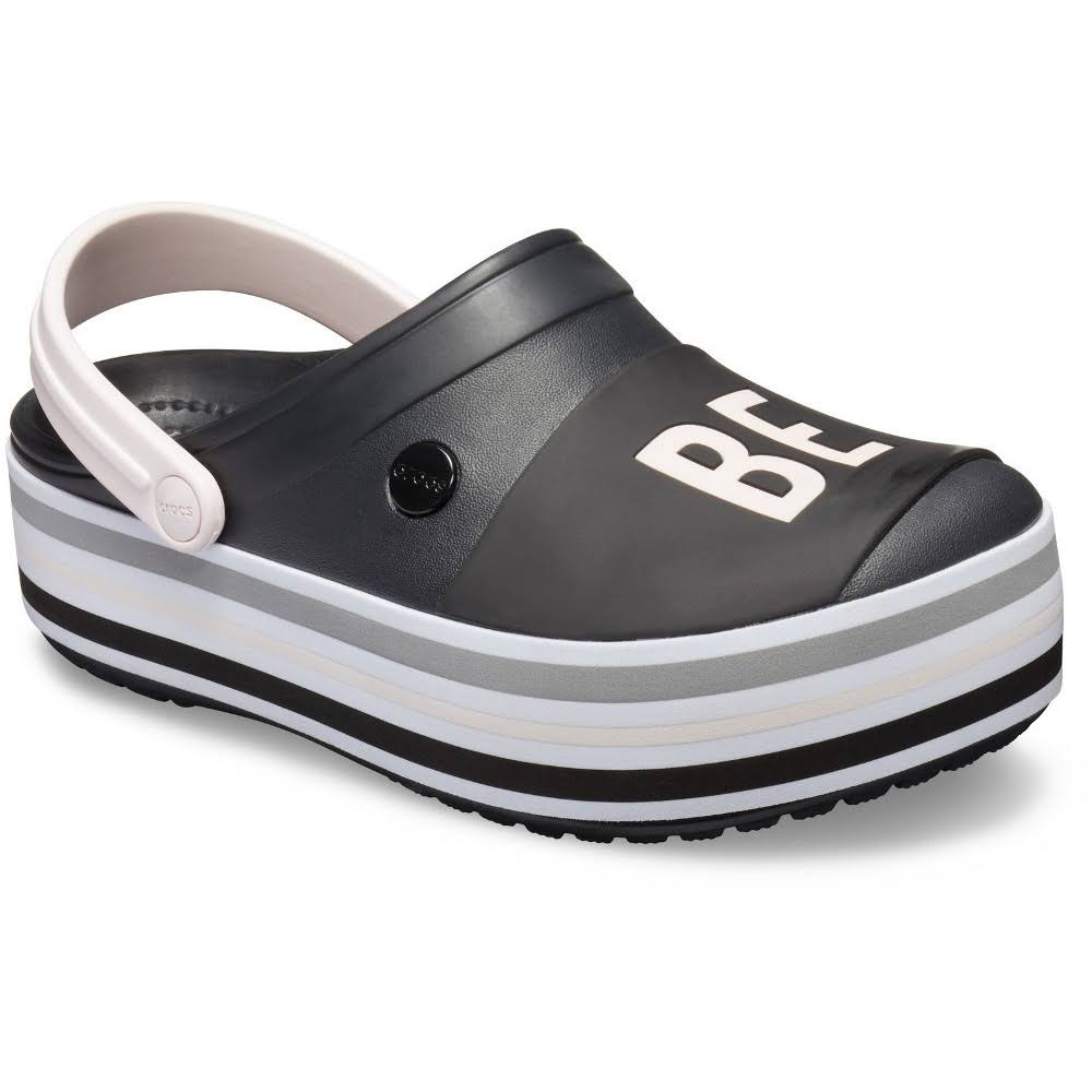 Black Platform Clog B7564