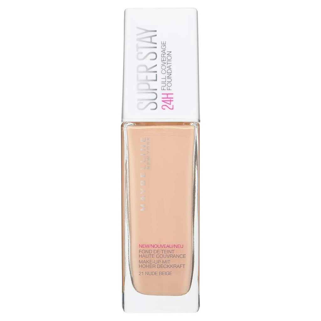 24 Hour Foundation 21 Nude Beige 30Ml Y707947