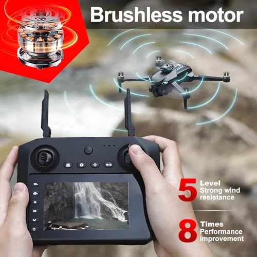 Brushless RC Drone with 4K Dual Camera U157