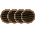 Set of 4 Black Coaster S66532