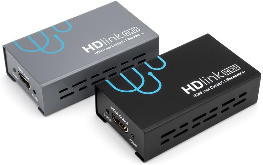 1x4 HDMI Extender Splitter Over cat5e/6, 160 ft, Black H306